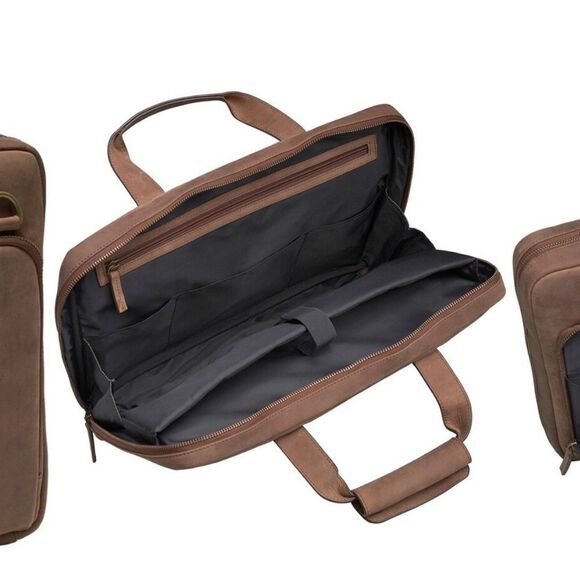 NWT Johnston & Murphy Leather Portfolio Briefcase
⭐️read description - Picture 7 of 8